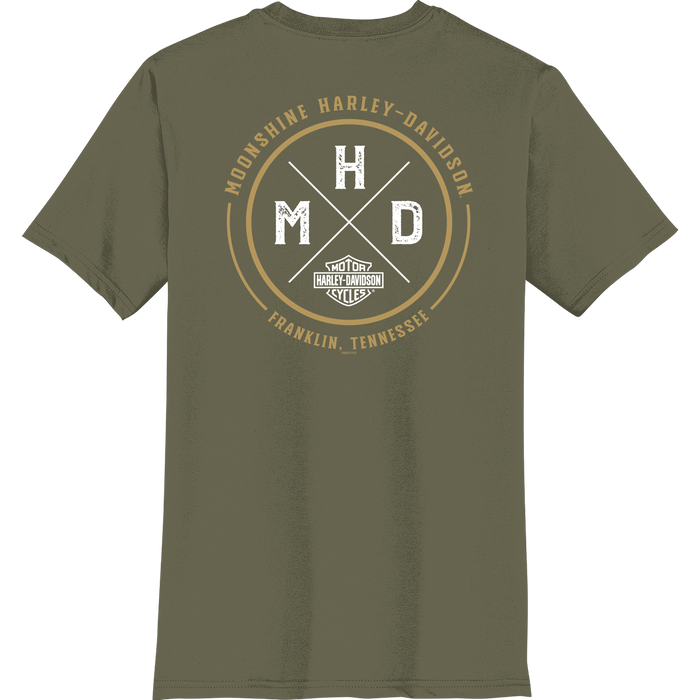 Pocket - Graphic Letter Green