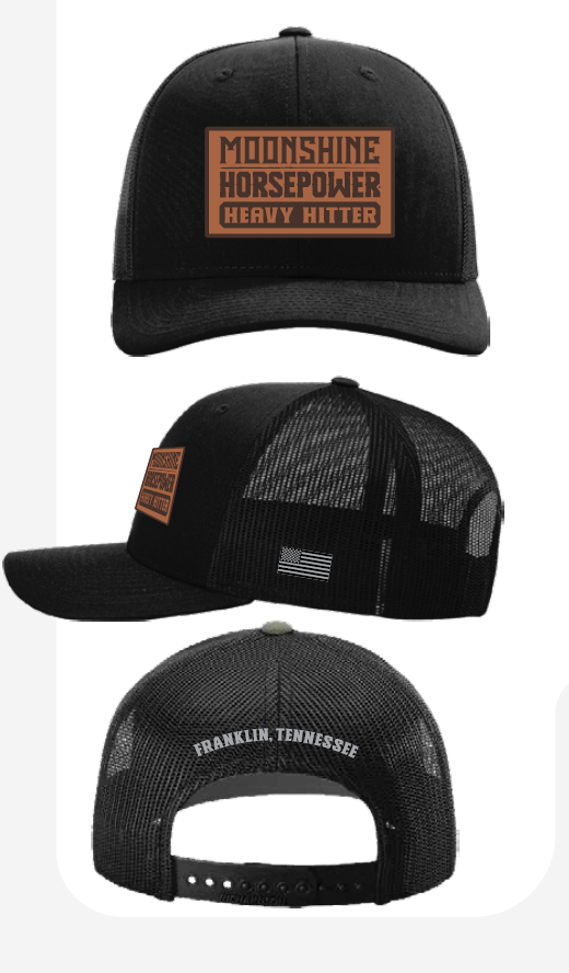 MHP Heavy Hitter Black Leather Patch