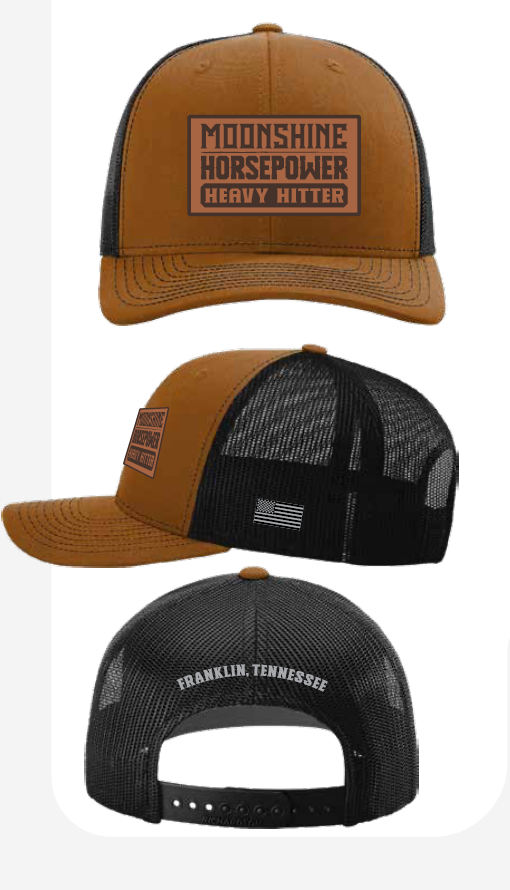 MHP Heavy Hitter Carmel Leather Patch