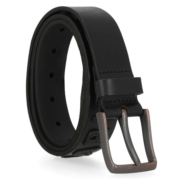 Harley-Davidson® Men's H-D Raised Cutout Logo Leather Belt - Black