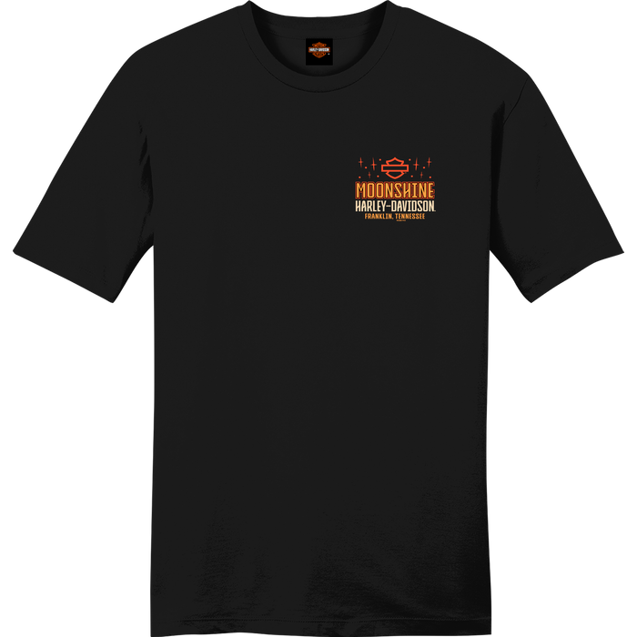 Pre-Order! Colorful Piston Black T-Shirt