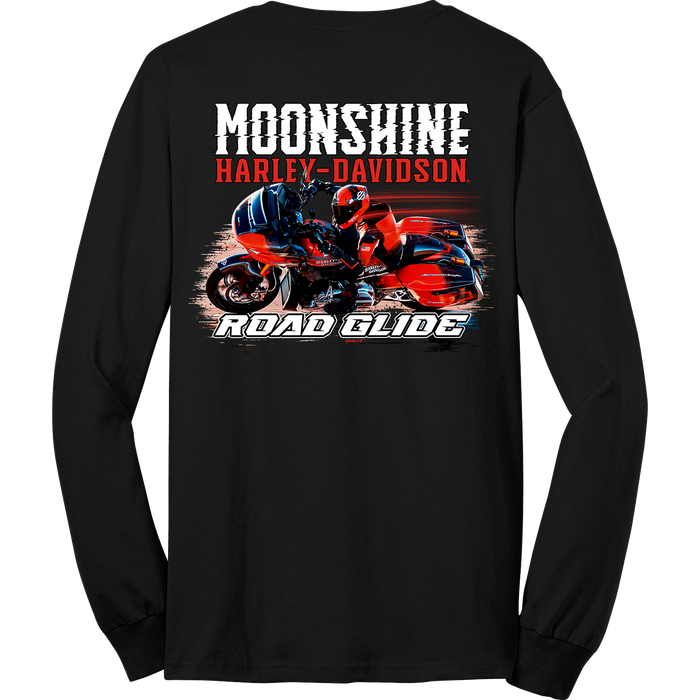 Pre-Order ! Photo Road Glide Black Long Sleeve