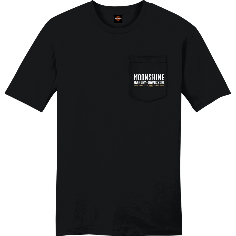 Pocket - Graphic Letter Black