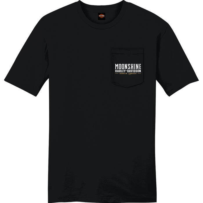 Pocket - Graphic Letter Black