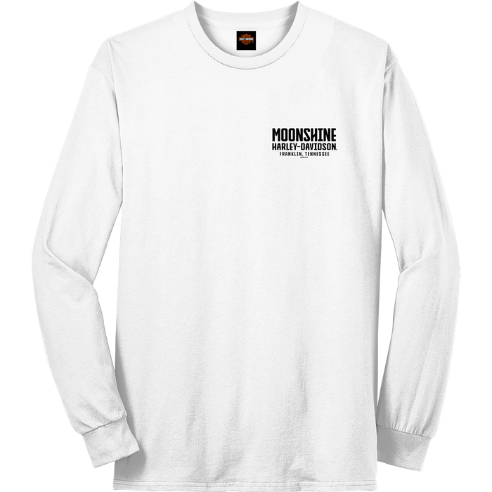 Pre-Order ! Black Helmet White Long Sleeve