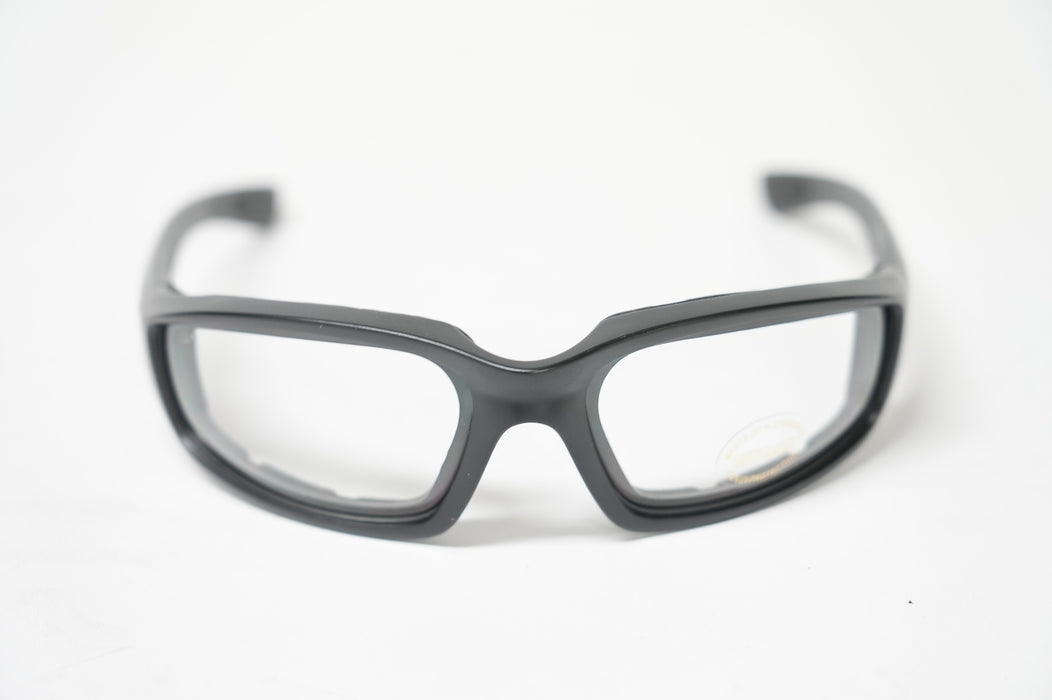 New!! MHP Clear Lens Matte Black Riding Eyewear