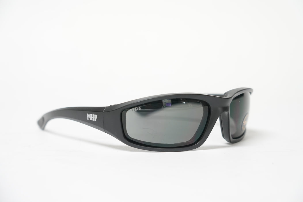 New!! MHP Smoke Lens Matte Black Riding Eyewear