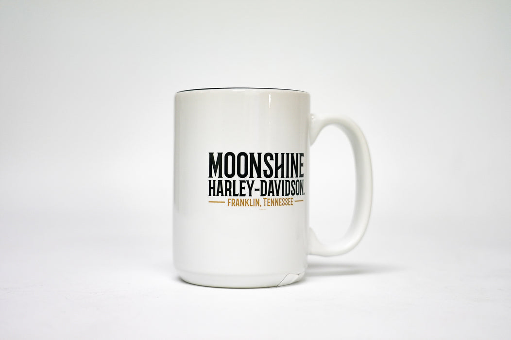 Graphic Letter Two-Tone Mug