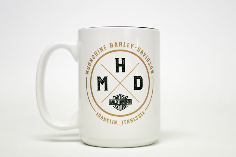 Graphic Letter Two-Tone Mug