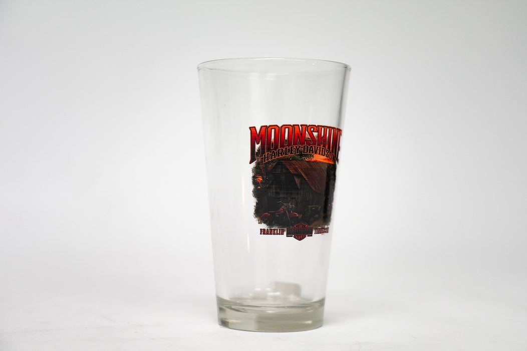 New! Scenic Barn Pint Glass