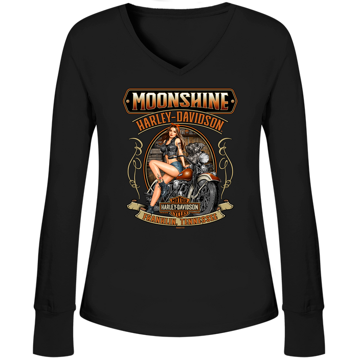 Pre-Order! Pin Up Women's Thermal Long Sleeve Black