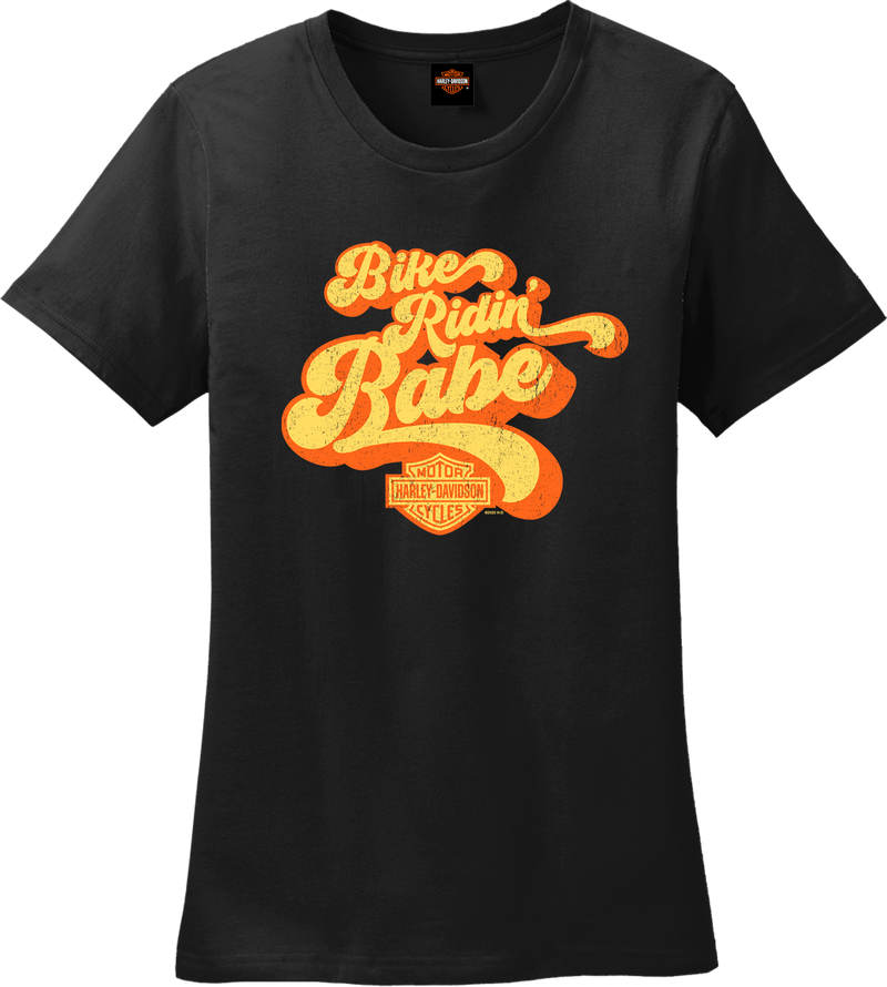 Ridin' Women's Black T-Shirt