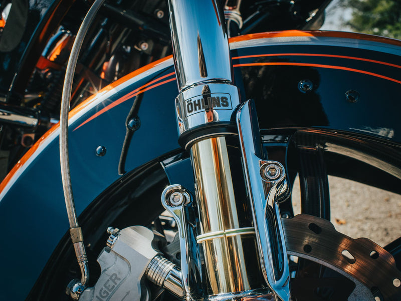 MHP Chrome Kraus KR8 Inverted Front End Kit - ST-IF-84-0-CC