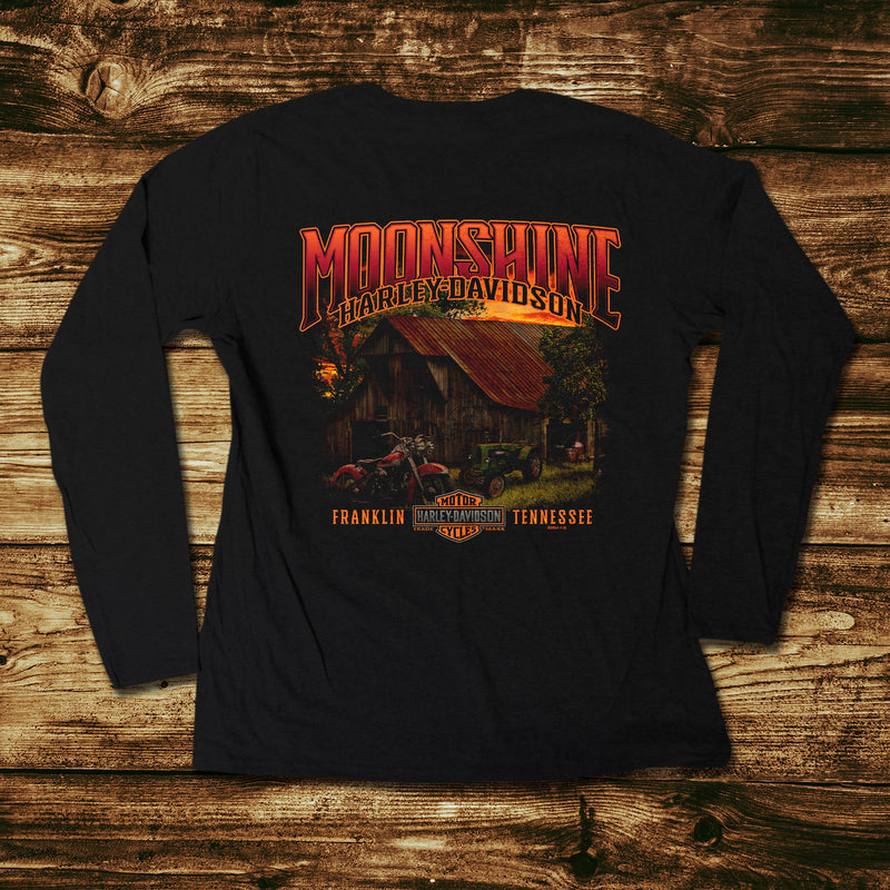 Old Barn Black Long sleeve