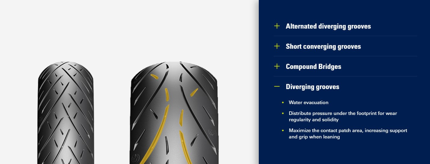 Metzeler Cruisetec™ Reinforced Tire - Rear - 180/55B18 - 80H- 0306-0663
