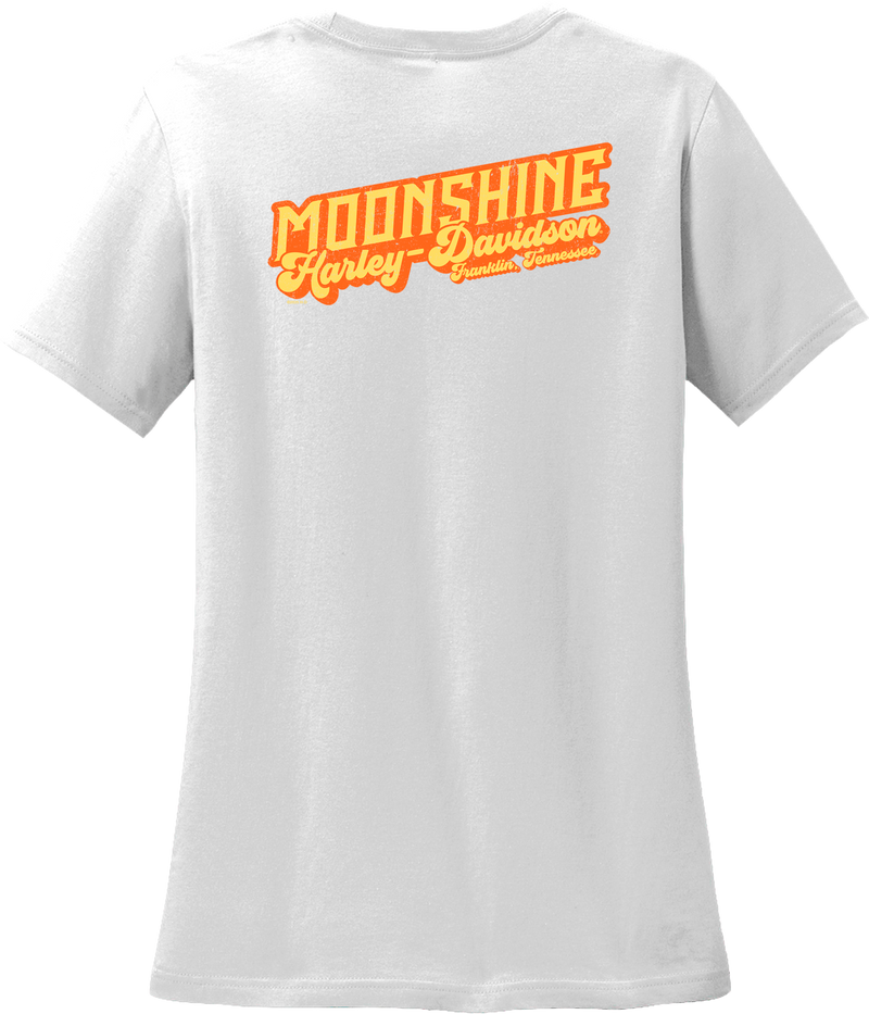 Ridin' Women's White T-Shirt