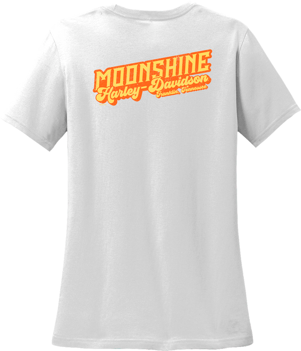 Ridin' Women's White T-Shirt