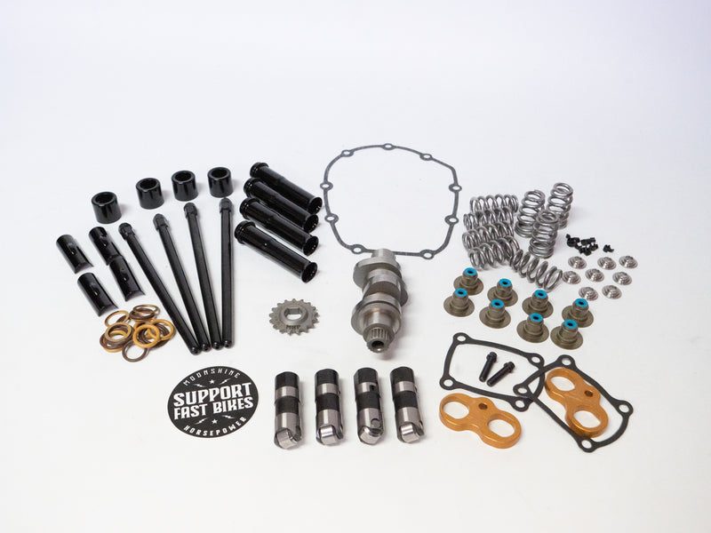 Moonshine Horsepower 131 Stage IV Upgrade Kit - Chrome: MHP-5056