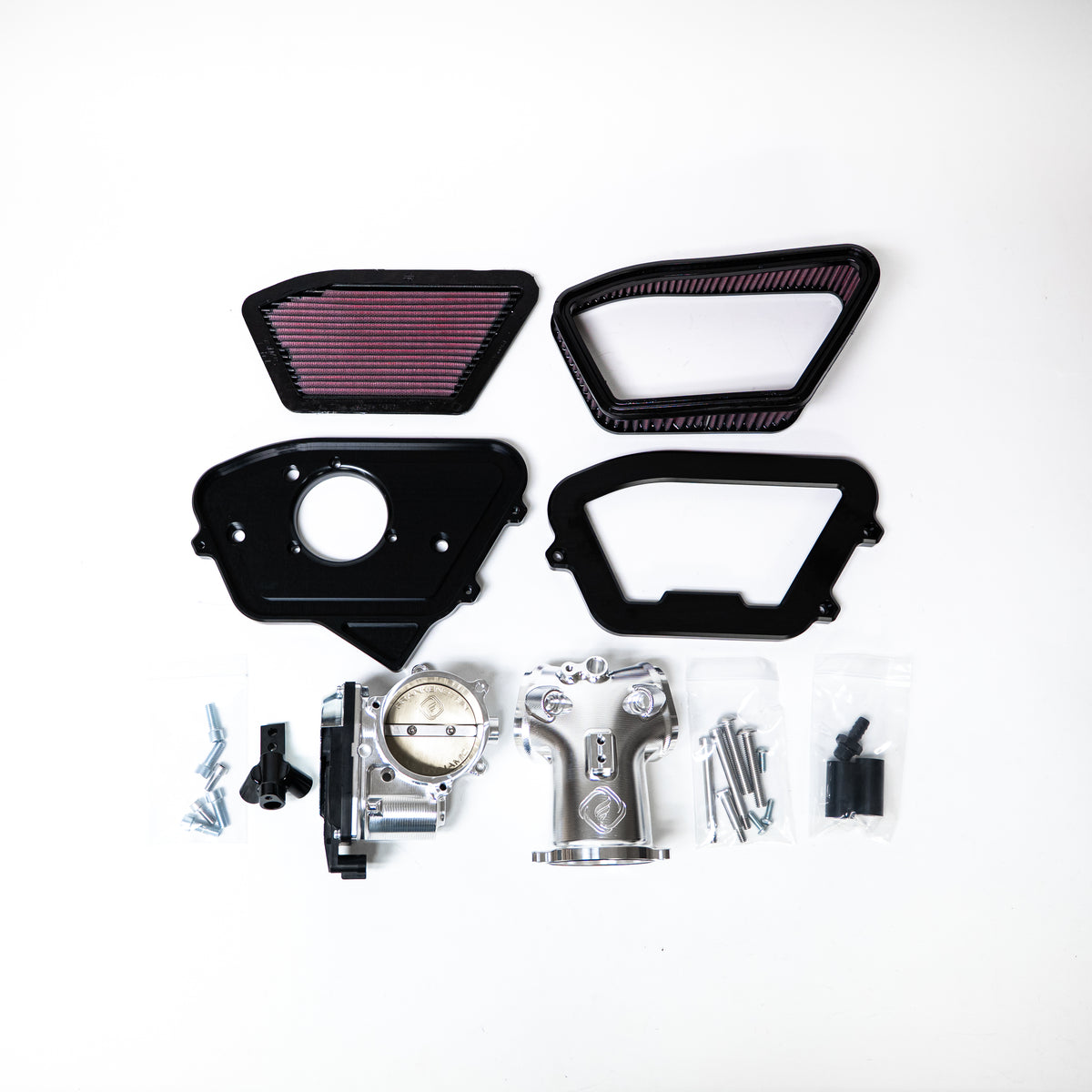 MHP 70mm Monster Series Center Cooled Complete M8 Intake System - MHP ...