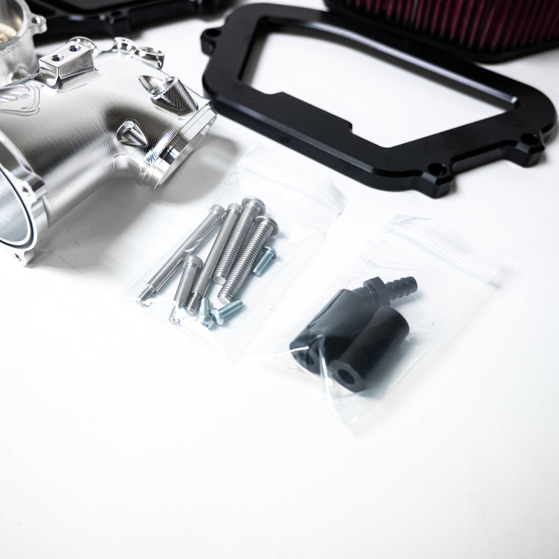MHP 70mm Monster Series Center Cooled Complete M8 Intake System - MHP-5120