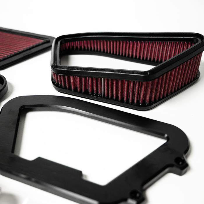 MHP 70mm Monster Series Center Cooled Complete M8 Intake System - MHP-5120