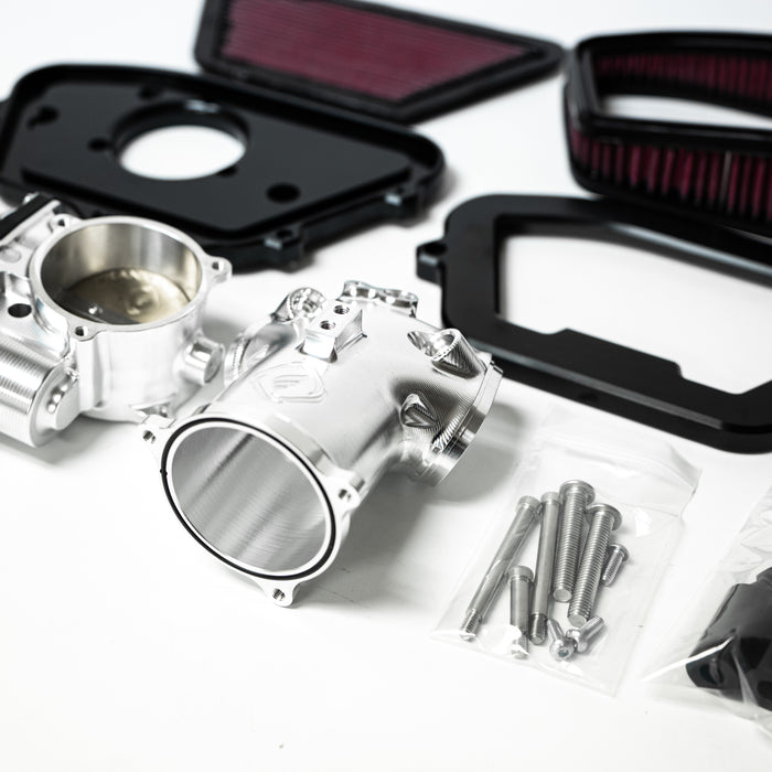 MHP 70mm Monster Series Center Cooled Complete M8 Intake System - MHP-5120