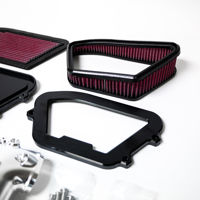 MHP 70mm Monster Series Center Cooled Complete M8 Intake System - MHP-5120