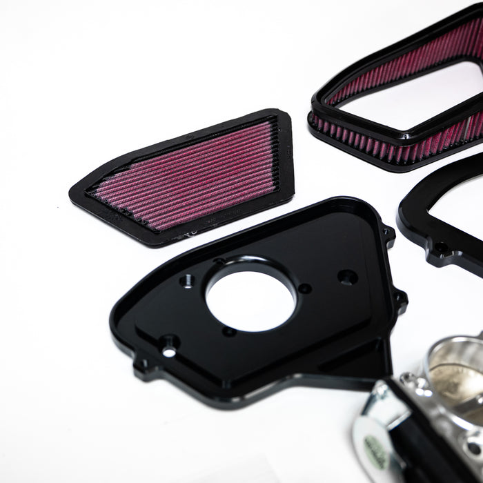 MHP 70mm Monster Series Center Cooled Complete M8 Intake System - MHP-5120