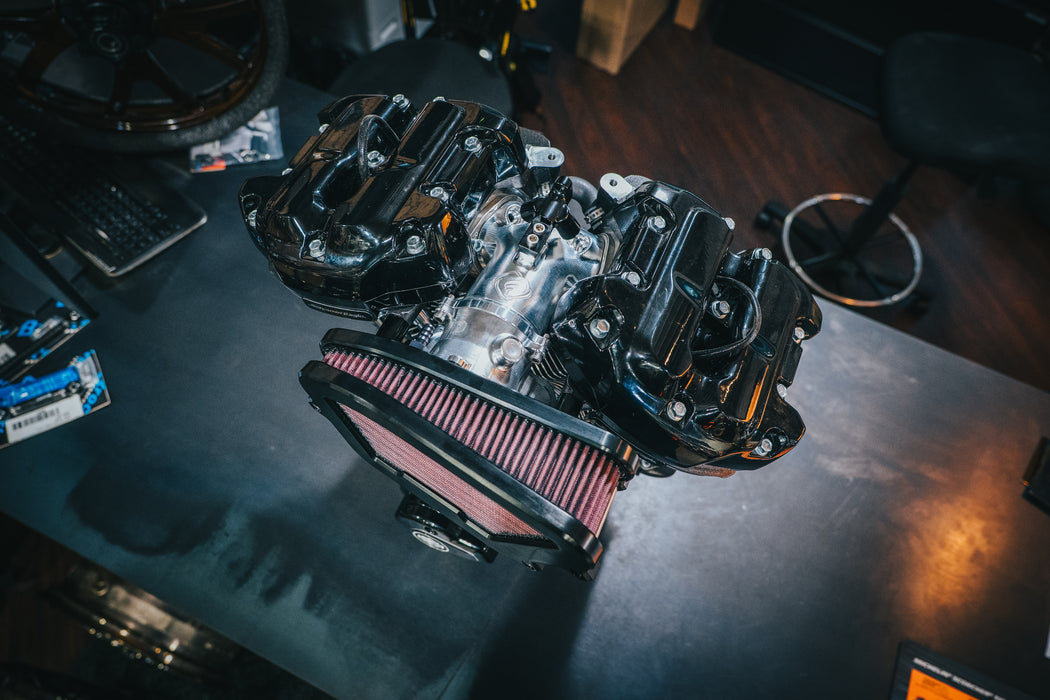 MHP 70mm Monster Series Center Cooled Complete M8 Intake System - MHP-5120