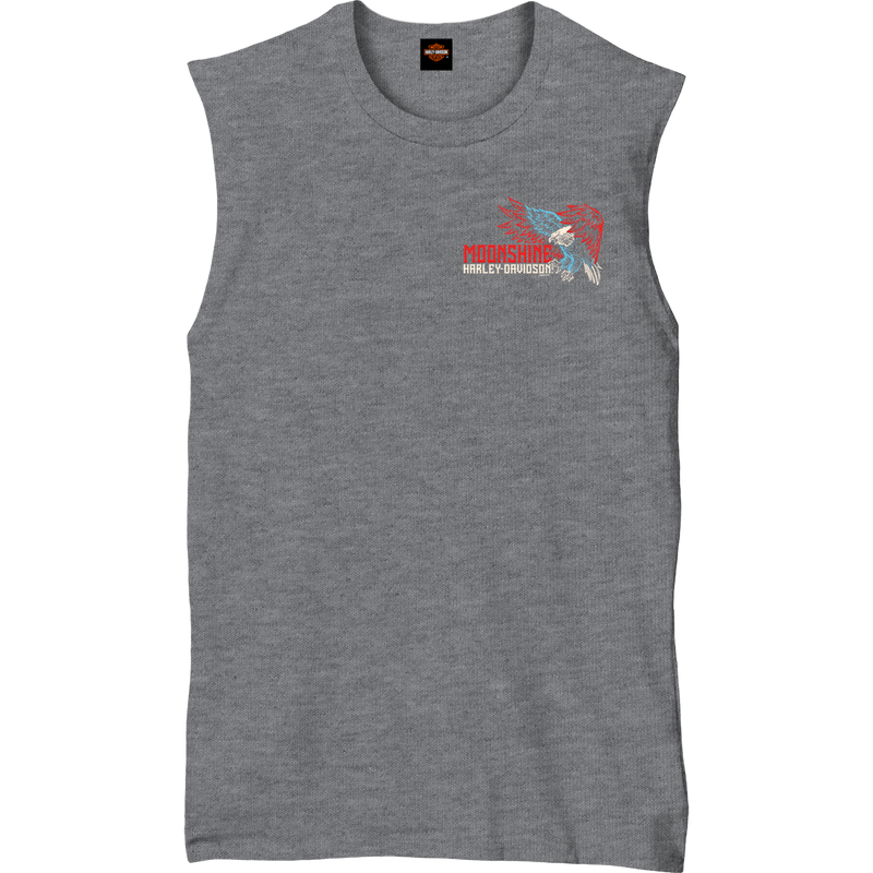 RWB Eagle Grey Muscle Sleeveless Top