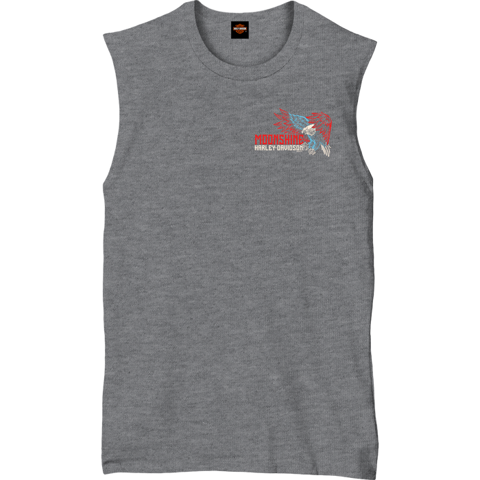 RWB Eagle Grey Muscle Sleeveless Top