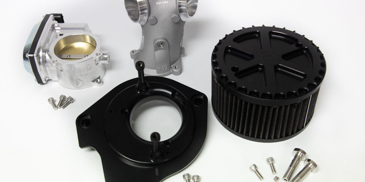 MHP 66MM Complete M8 Intake System — Moonshine Harley-Davidson