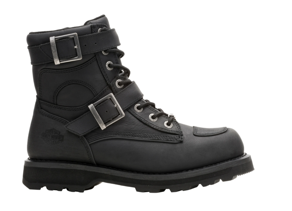 Brockwood Double Buckle 6.5" Leather Riding Boot – Harley-Davidson - D96317