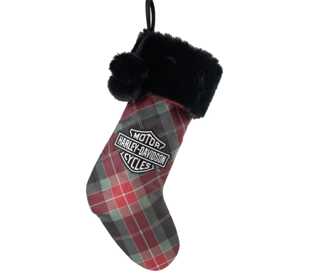 Holiday Plaid Stocking – Limited-Edition Holiday Décor