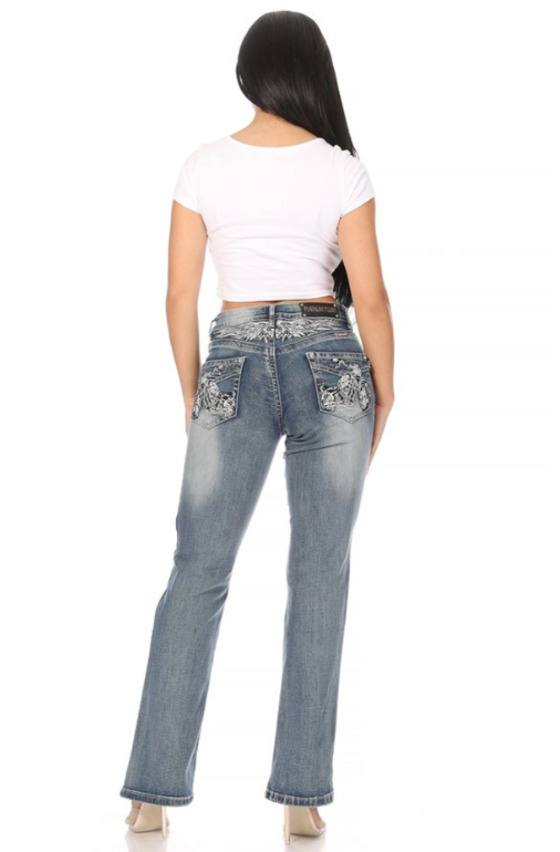 Motorcycle Denim Pants - PP4047