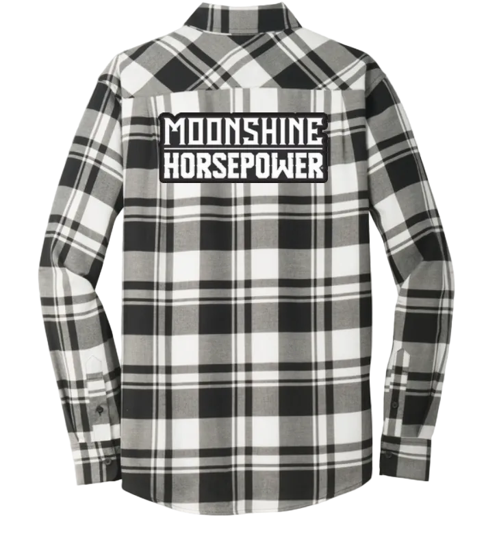 Moonshine Horsepower  Flannel