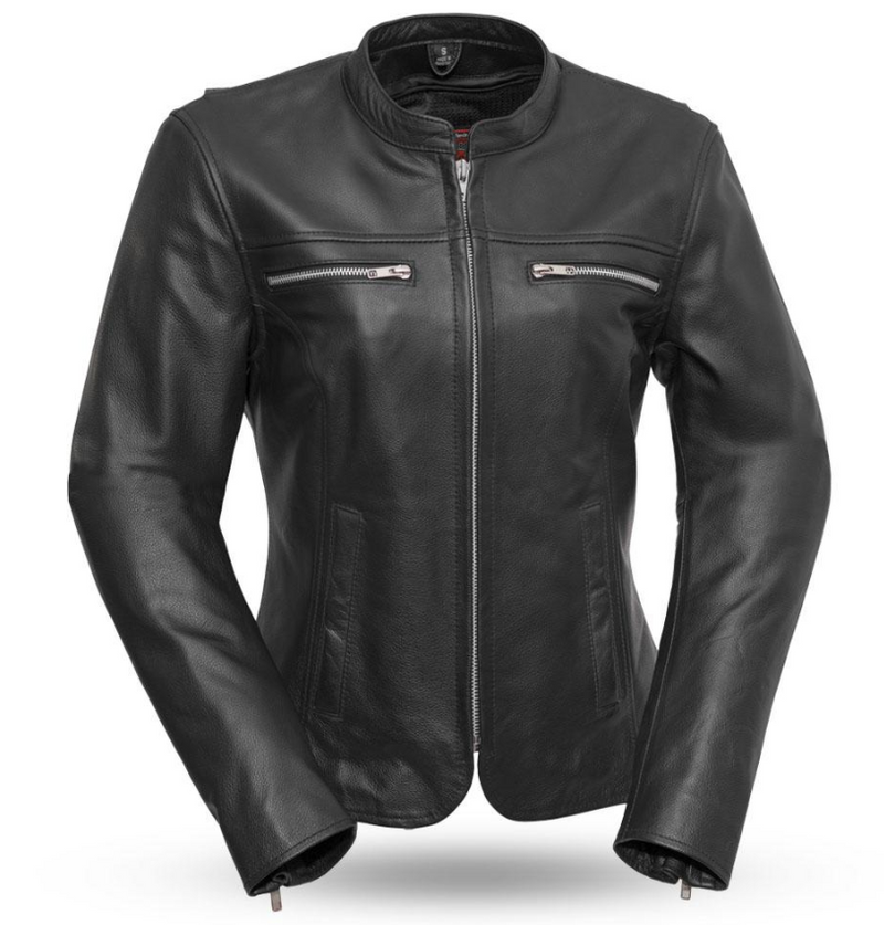 Roxy - Women's Motorcycle Leather Jacket