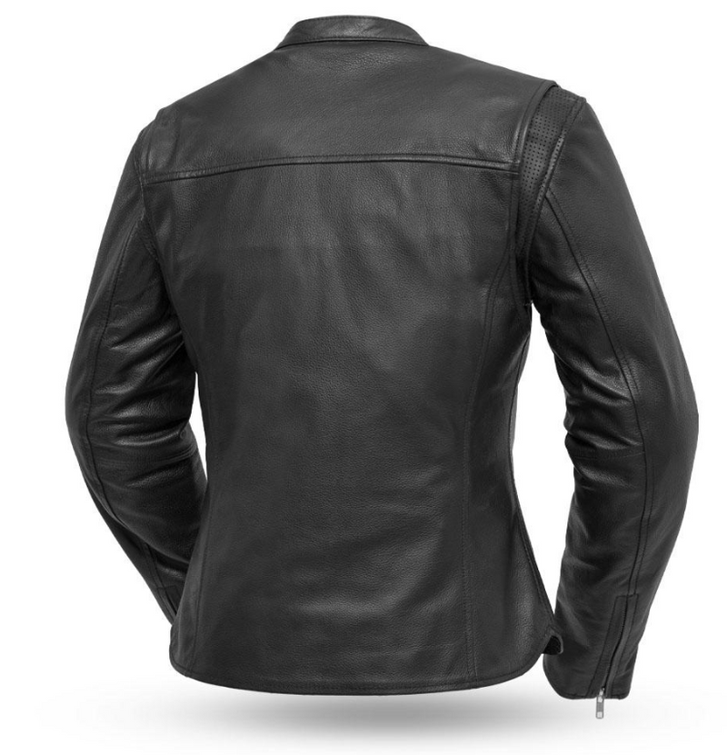 Roxy - Women's Motorcycle Leather Jacket