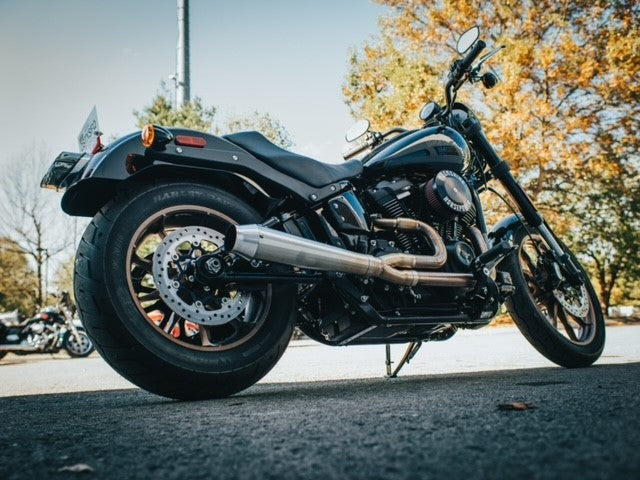 Softail Thrashin Anti-Reversion Exhaust System M8  Brushed Finish TSC-1961-0