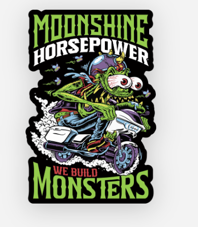 MHP We Build Monster Decal