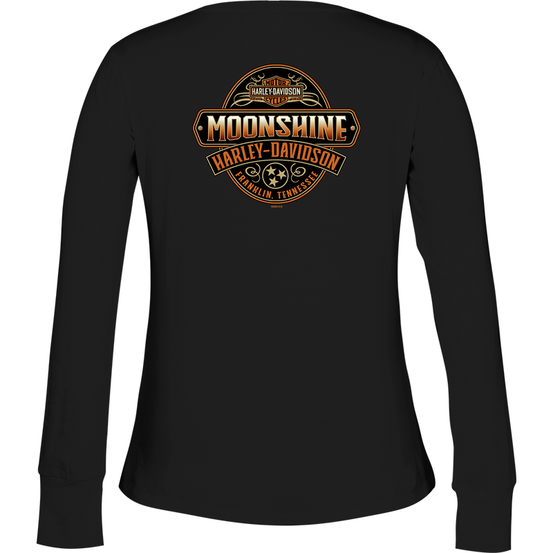 Pin Up Women's Thermal Long Sleeve Black