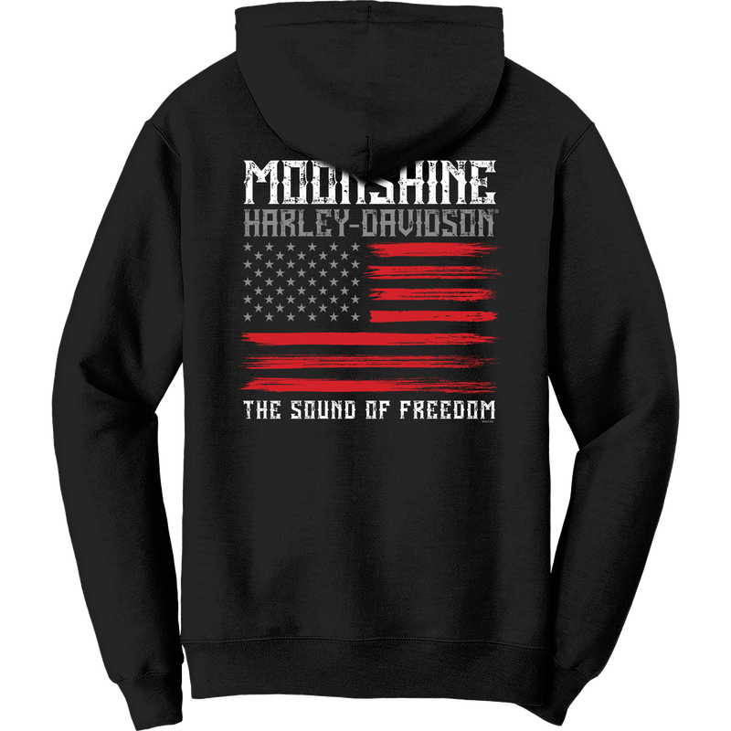 Pre-Order! Grunge Flag Black Hoodie