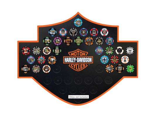 Harley-Davidson® Bar & Shield Poker Chip Collector's Magnetic