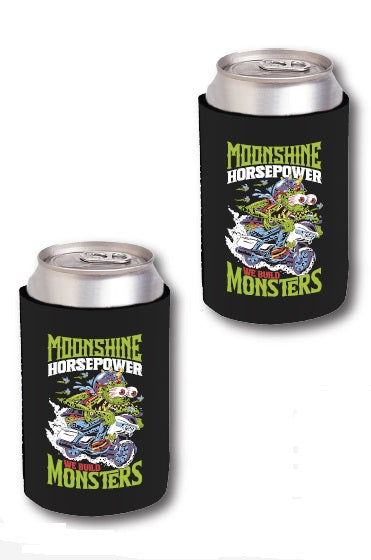We Build Monster Koozie