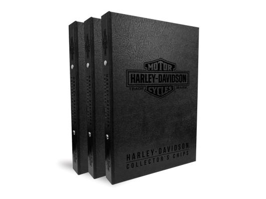 Harley-Davidson® Collector's Poker Chip Album 96 Count - D9641