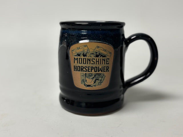 Engine Logo Lumberjack Mug – Black Exterior, Navy Topped