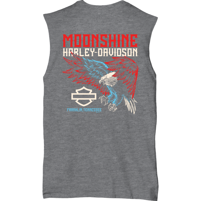 RWB Eagle Grey Muscle Sleeveless Top