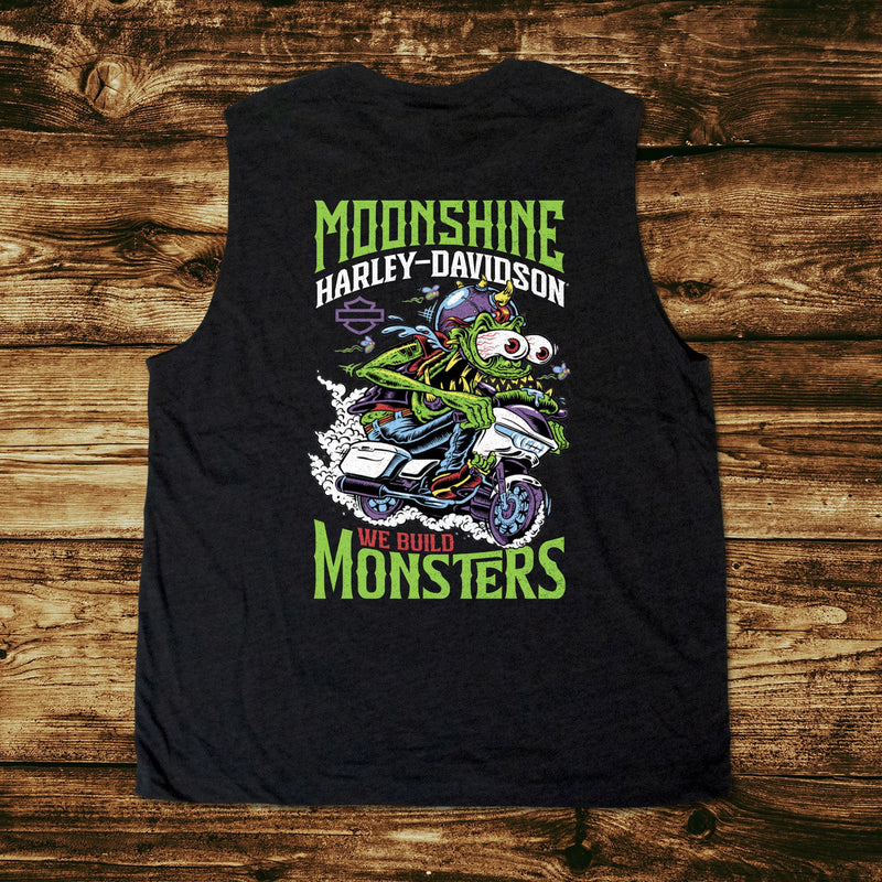 "We Build Monster's" Sleeveless Top