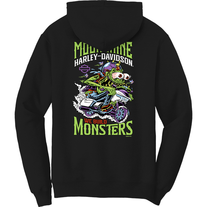 "We Build Monsters" Black Hoodie