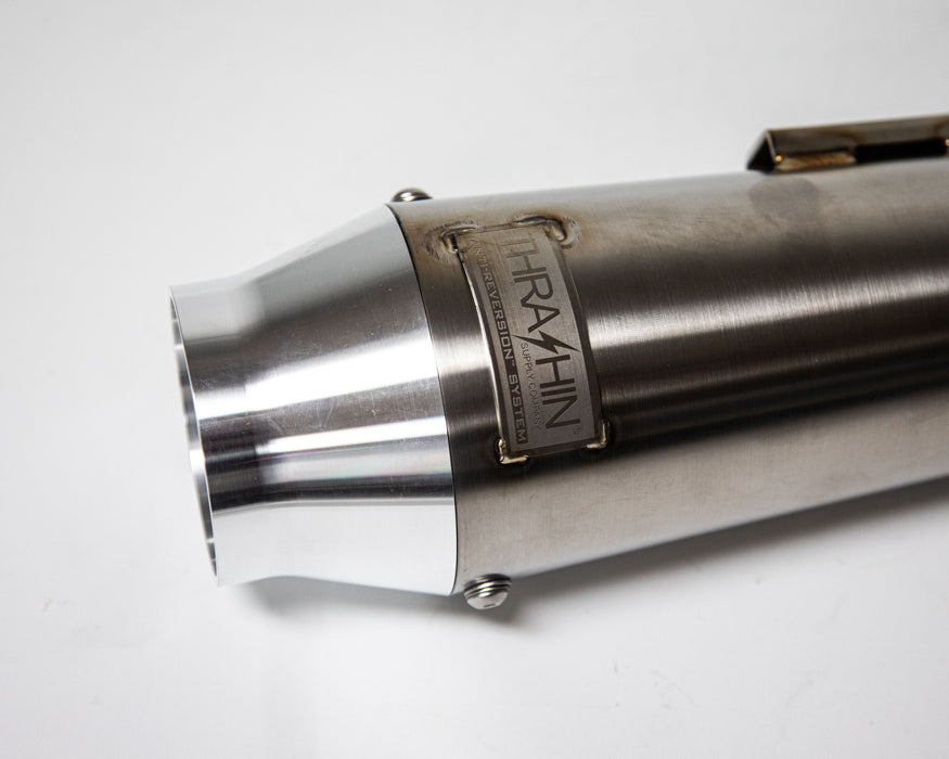 3 Inlet / Outlet Anti Reversion Muffler Stainless Steel